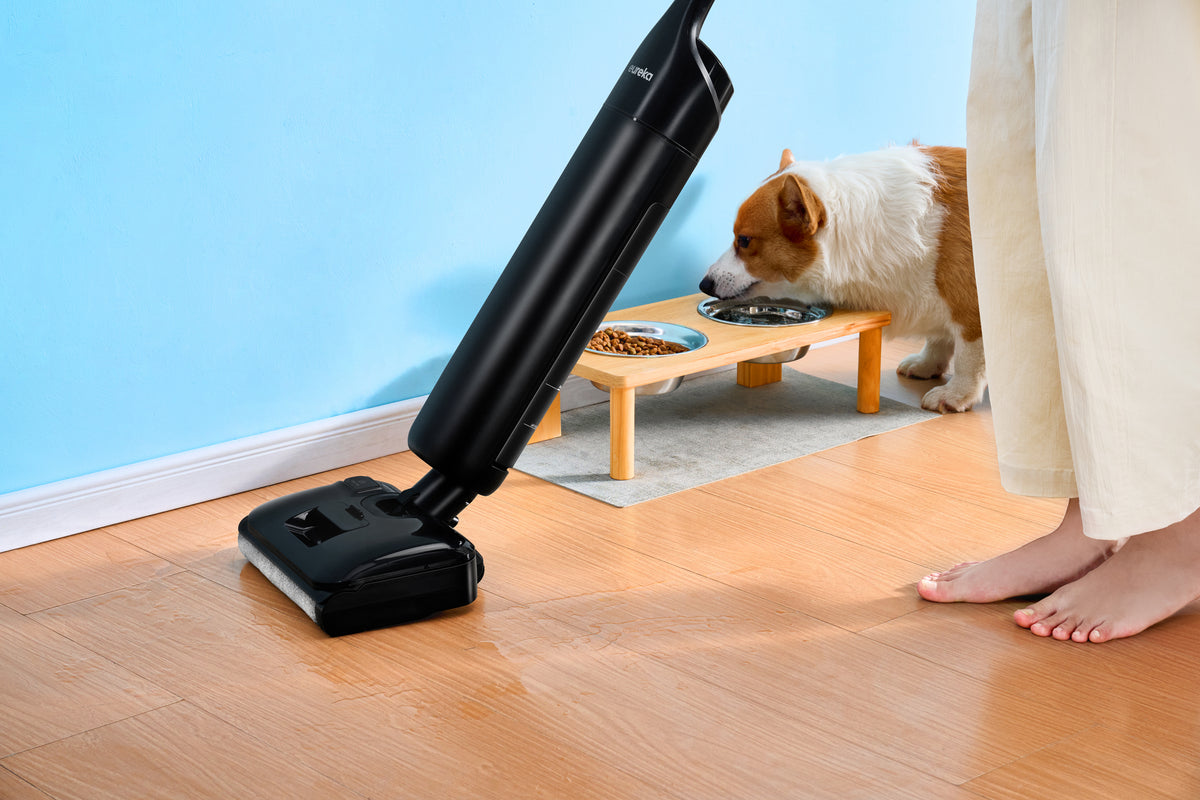 Man kann direkt nach dem Wischen barfuß laufen.