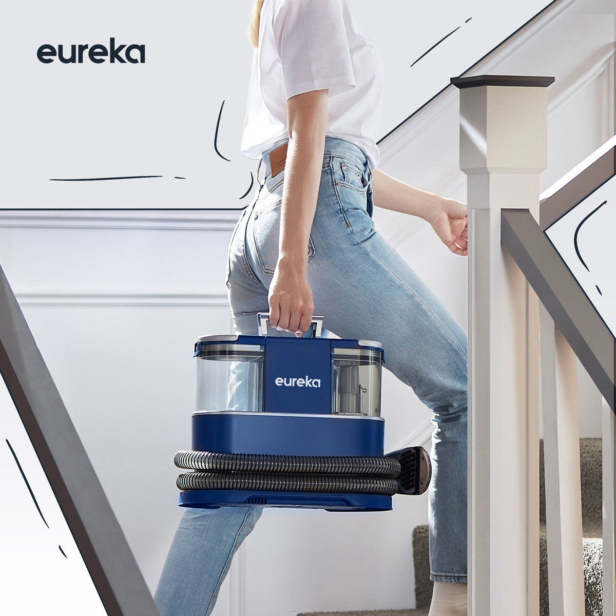 Eureka NEY100 Waschsauger | 12.500 Pa, Teppich- & Polsterreinigung | Eureka DE