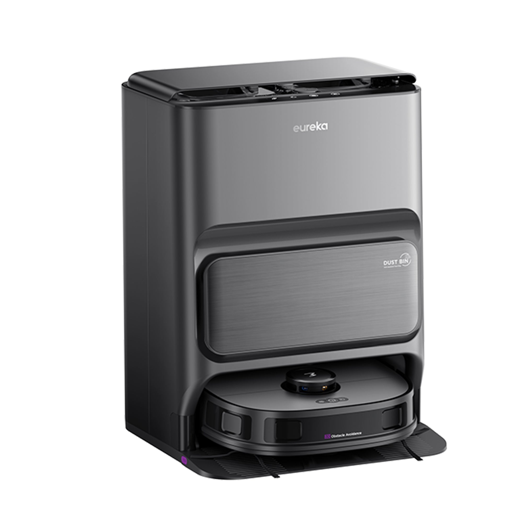 EUREKA J12 Ultra Roboterstaubsauger Mit Station - 5000 Pa Saugkraft, Wischen, LiDAR Navigation