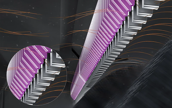 FlexiRazor™ Anti-Haar-Verwicklung