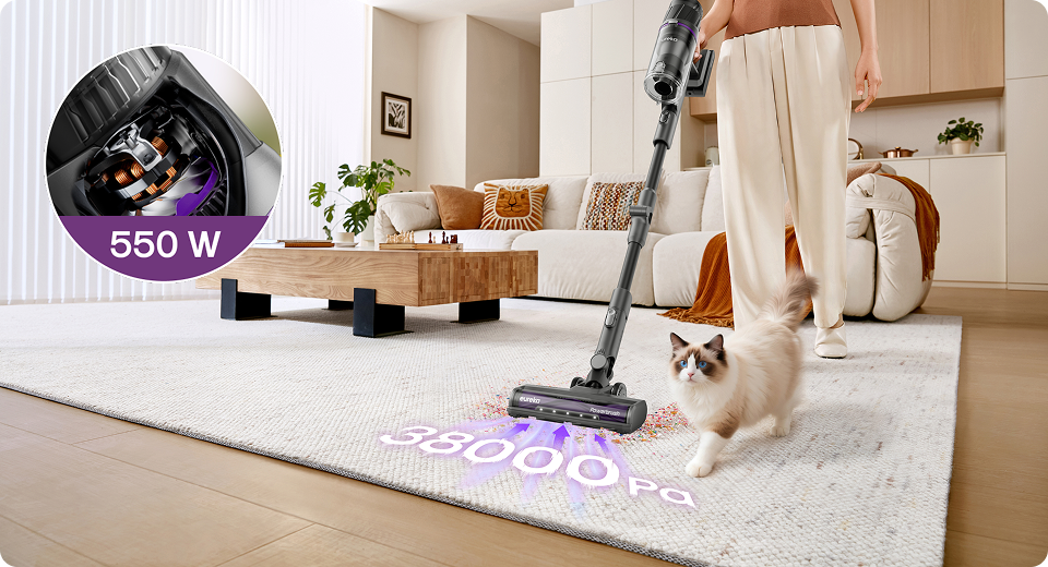 Kraftvolle Tiefenreinigung